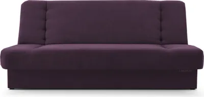 Produktbild von MOEBLO Schlafsofa CYPRUS – Sofa Kippsofa Klappsofa Click-Clack Couch für Wohnzimmer Federkern Sofagarnitur Polstersofa mit Bettkasten und Schlaffunktion (BxHxT): 192x85x92 cm (Violett- RINO 22)