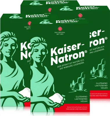 Produktbild von Kaiser-Natron von Holste 5x50g - Vegan, Gluten- & Laktosefrei (4er Pack)