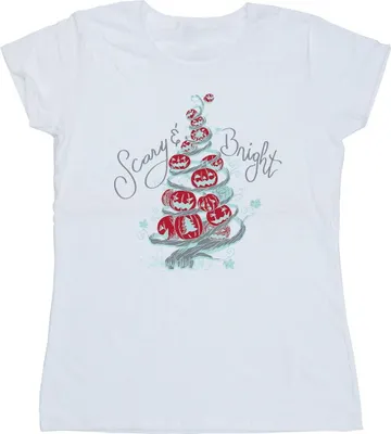 Produktbild von Disney - "The Nightmare Before Christmas" T-Shirt für Damen BI35853 (XXL) (Weiß)