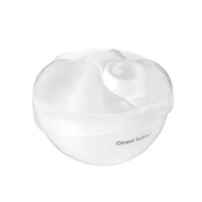 Produktbild von Canpol babies Milchpulverbehälter weiß, 3 Fächer, 1 St. 56/014_whi