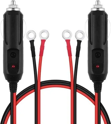 Produktbild von Set aus 2 Auto-Lichtern für Zigarettenschächte mit LED-Beleuchtung