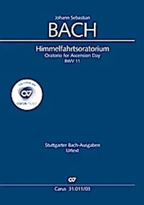 Produktbild von Kantate Nr.11 D-Dur (Himmelfahrtsoratorium), Klavierauszug (Leisinger)
