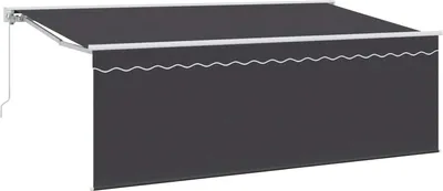 Immagine prodotto di Tenda Retrattile Antracite 400 x 200 cm Poliestere e Alluminio