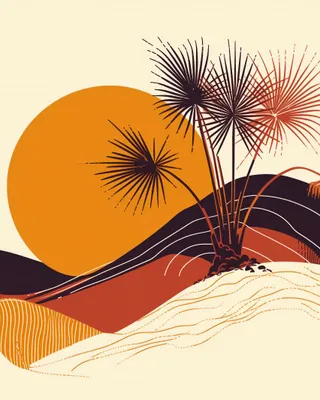 Immagine prodotto di Poster 40x50cm Orizzonte soleggiato