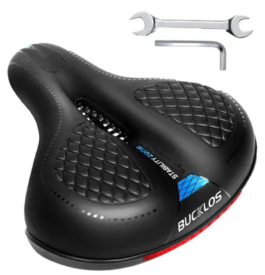 Image de Selle de vélo confortable avec gel et mousse à mémoire de forme