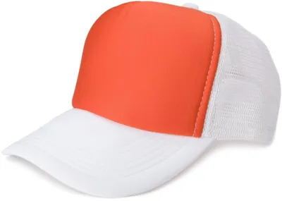 Produktbild von styleBREAKER Uni 5-Panel Trucker Cap mit Mesh-Einsatz | verstellbares Basecap mit Click Snap Verschluss | luftiges Netz Cap für Damen und Herren