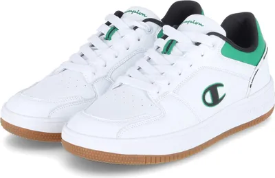 Produktbild von Champion Herren Low Sneaker RD18 2.0 Weiß Grün Synthetik Größe: 46