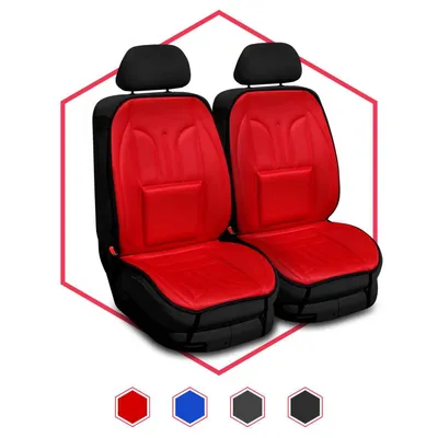 Produktbild von Autositzbezüge Universal Sitzauflage Matte PKW Rot Vorne 1+1 für Hyundai Sonata