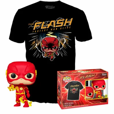 Obrázok produktu pre FUNKO POP! & TEE 63643, Tričko, Dospelý, Unisex, Čierna, Obrázok, Bez vzoru