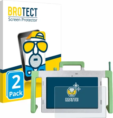 Produktbild von 2x BROTECT Schutzfolie für Telemarie Tablet 10.1" Displayschutz Displayschutzfolie Folie Matt Entspiegelungsfolie