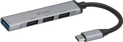 Zdjęcie produktu dla TRACER HUB USB 3.0 H40 4 porty, USB-C