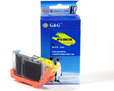 Imagen del producto de G&G 10278 G&G Tinte kompatibel mit Canon CLI-42BK/ 6384B001 Schwarz