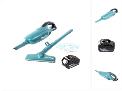 Image de Makita DCL 182 G1 Aspirateur sans fil 18 V + 1x batterie 6,0 Ah - sans chargeur