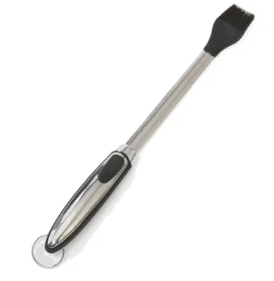 Produktbild von Landmann black & white Pinsel Grillpinsel Grillzubehör Silikonpinsel Backpinsel