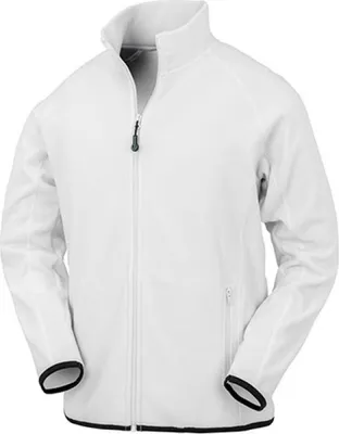 Produktbild von Result Genuine Recycled R903X | Recycled Fleece Polarthermic Jacket - Farbe: White - Größe: XXL