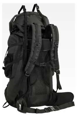 Produktbild von Wanderrucksack Schwarz 100 L Oxford-Gewebe