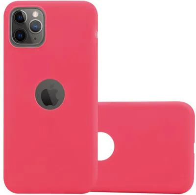 Produktbild von Cadorabo Hülle für Apple iPhone 11 PRO MAX Schutzhülle in Rot Handyhülle TPU Silikon Etui Case Cover