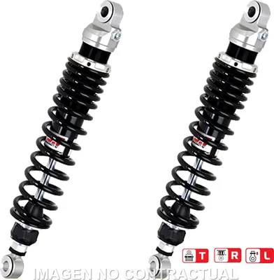 Obrázek produktu pro Zadní tlumič Z362-Series Stereo pro Kompatibilní s TRIUMPH Thruxton 900 L SL (04-10) RZ362-375TRL-03-88