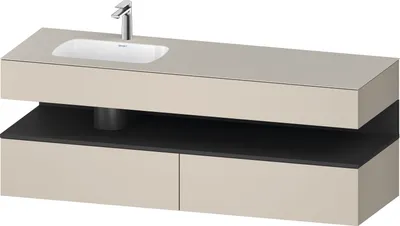 Produktbild von DURAVIT QA4795049830000 QTG EWT KWTU 1600 Wß Hgl. Be
