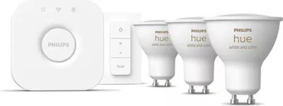 Obrázok produktu pre Philips Hue White and colour ambience 8720169254503, Bluetooth/Zigbee, Biela, LED, GU10, GU10, 2000 K