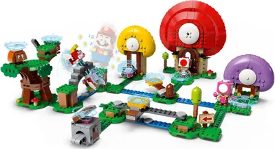 Produktbild von LEGO 71368 Super Mario Toads Schatzsuche – Erweiterungsset, Bauspiel