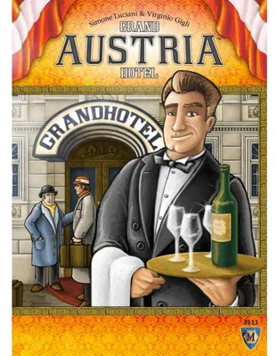 Image de Grand Austria Hotel (Édition anglaise) – Jeu de société – Lookout Games – 2-4 joueurs – 12+