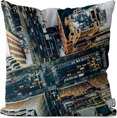 Produktbild von VOID New York Downtown Kissenbezug Kissenhülle Sofakissen Kissen Deko Outdoor-Kissen Dekokissen