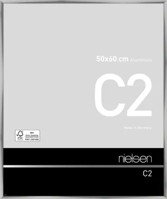 Obrázok produktu pre Hliníkový rám Nielsen C2 50x60 cm strieborný
