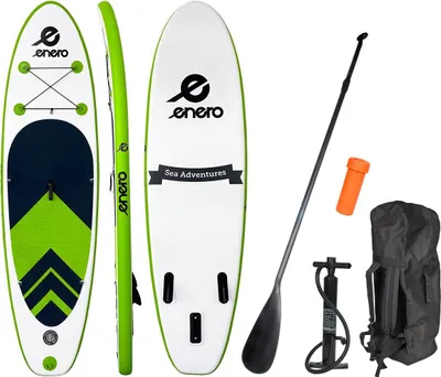 Image de ENERO Paddleboard SUP gonflable 275 x 76 x 10 Vert