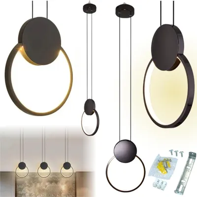 Obrázok produktu pre LED loftová lampa, závesný luster, stropný závesný, priemyselný, nastaviteľný 11W