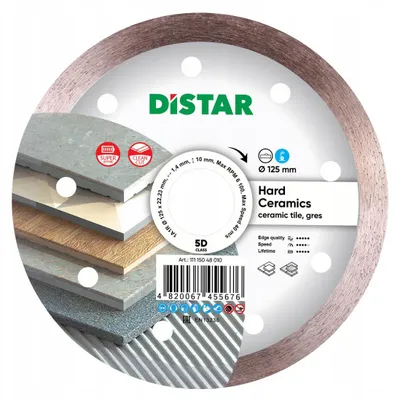 Produktbild von Distar Diamanttrennscheibe Hard Ceramics 125mm