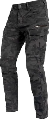 Image de Chemise textile John Doe Stroker Cargo XTM Motorrad Textilhose, camouflage, 25