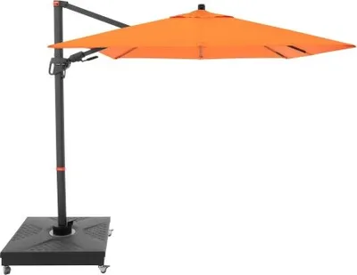 Zdjęcie produktu dla Doppler myZone 210 x 210 cm – odchylany parasol ogrodowy z bocznym słupkiem: wzór tkaniny – 816