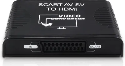 Zdjęcie produktu dla INF Konwerter SCART AV/S-video na HDMI - Skaluj analogowe wideo do HDMI