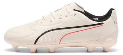 Obrázok produktu pre PUMA KING 20 PLAY FG/AG – futbalové kopačky pre mládež, farba: mandľová/čierna, veľkosť: 34 EU