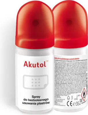 Produktbild von Spray zur schmerzfreien Entfernung von Akutol-Pflastern 35 ml 1 Stück.