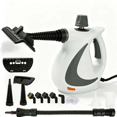 Image de Nettoyeur vapeur portatif - Machine de nettoyage multifonctionnelle - 900–1050 W - Cuisine - Salle de bain - Fenêtres - Voiture
