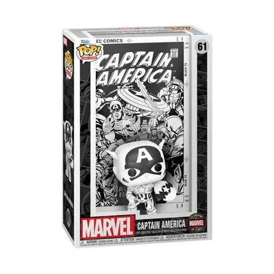 Image de Funko Pop! Marvel Captain America - Figurki Winylowa z Motywem Comic Covers