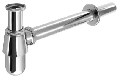 Obrázek produktu pro Umyvadlový sifon 5/4", DN32, nízký, chromový