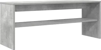 Image de vidaXL Armoire TV Béton Gris 100 x 30 x 40 cm Bois composite