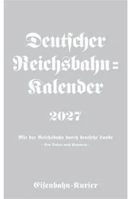 Obrázek produktu pro Kalendář Deutsche Reichsbahn pro rok 2027