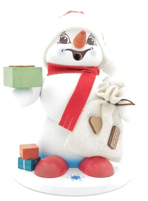 Produktbild von Kuhnert Erzgebirge - Räuchermann,-figur,-männchen 19cm - Weihnachtsmann