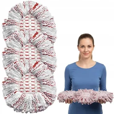 Produktbild von Horeca Mop-Ersatzbezug Mikrofaser 3 Stück für Vileda Turbo