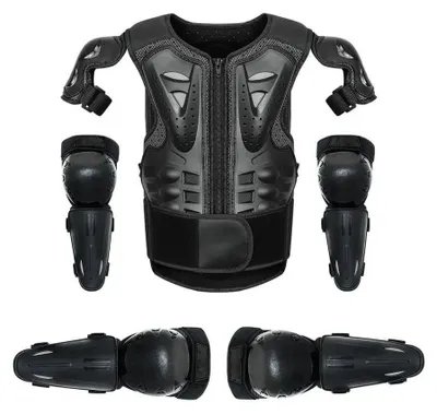 Image de TXR : Ensemble de protections pour le corps, les coudes et les genoux (pour enfants)