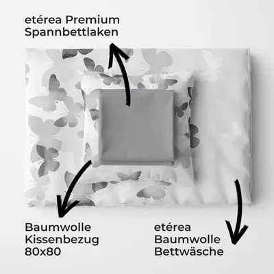 Produktbild von etérea Spannbettlaken Baumwolle