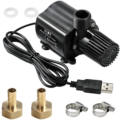 Productafbeelding van Usb-aquariumpomp, 500 l/u, 4 W, dompelpomp, mini-waterpomp