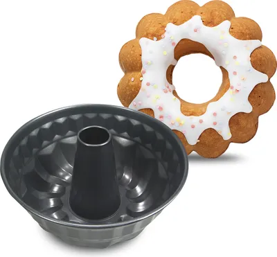 Obrázok produktu pre de Buyer 4701.22, Forma na pečenie tvare poľgule, 100 mm, 22 cm, 290 g, 1 kusov