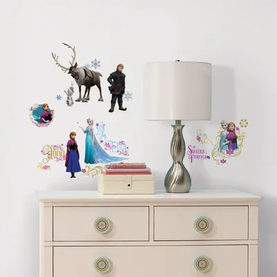 Produktbild von RoomMates - DISNEY Frozen glitzernd