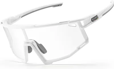 Image de ROCKBROS Road-to-Sky Lunettes de vélo Lunettes photochromiques, pour les sports de plein air. blanc