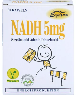 Zdjęcie produktu dla Espara NADH 5 mg kapsułki, 30 kapsułek